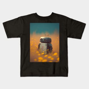 Lonely Little Bot Kids T-Shirt